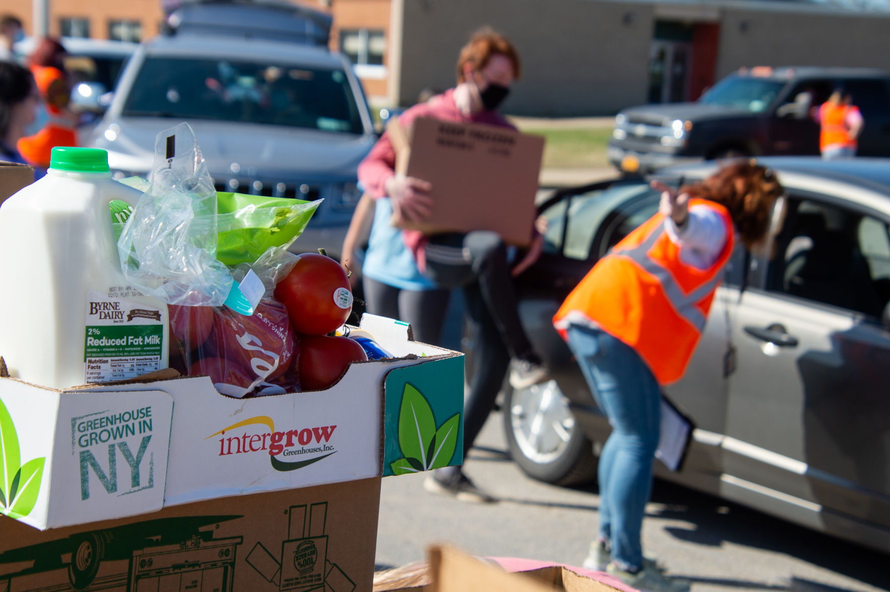 Hudson Falls food distribution